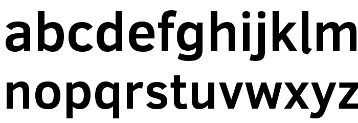 Fog Sans Font LOWERCASE