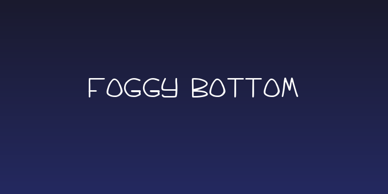 Foggy Bottom Social Header