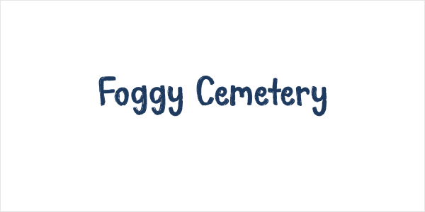 Foggy Cemetery Logo