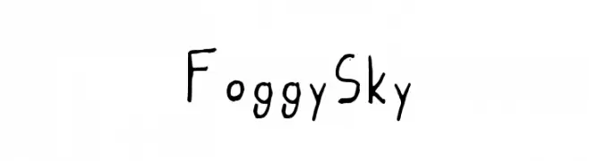 Foggy_Sky  免费字体下载