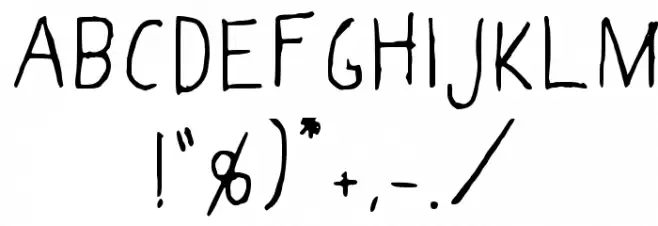 Foggy_Sky Font OTHER CHARS