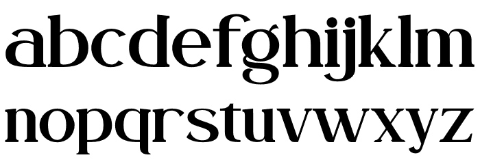 Fogie Personal Use Font LOWERCASE