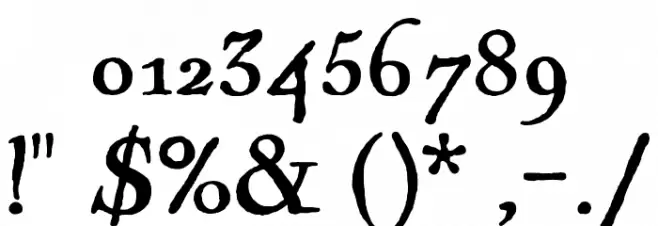 Fogle Hunter Regular Font OTHER CHARS