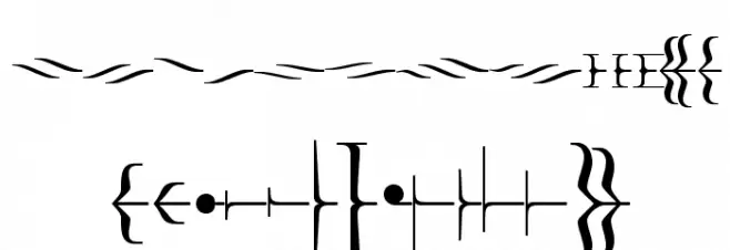 Foglihten DecoH02 Schriftart Groß