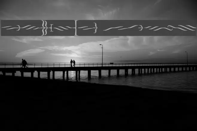 Foglihten DecoH02 Font examples