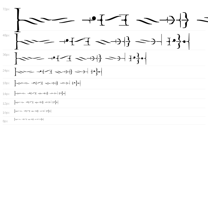 Foglihten DecoH02 Waterfall