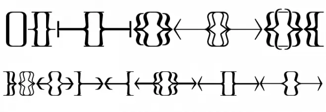 Foglihten Fr01 خط أحرف كبيرة