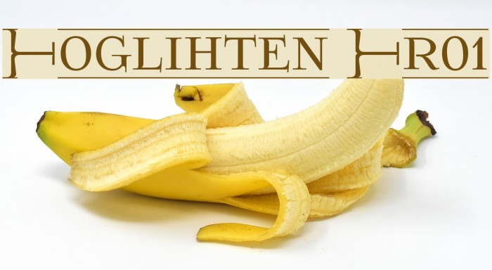 Foglihten Fr01 Font examples