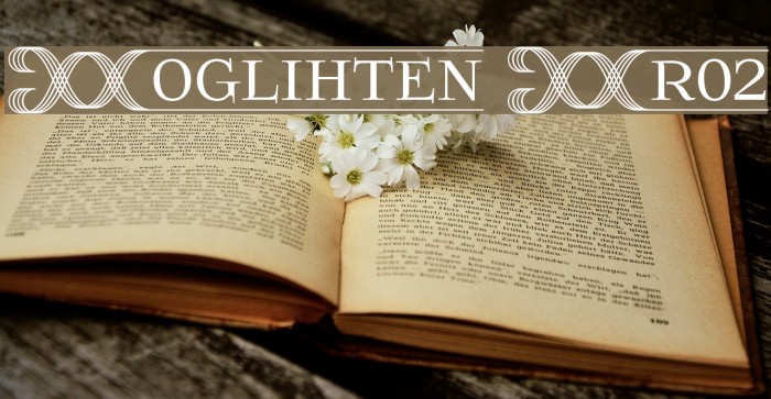 Foglihten Fr02 Font examples