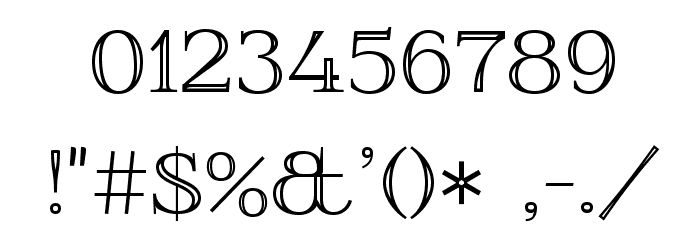 FoglihtenNo01 Font OTHER CHARS