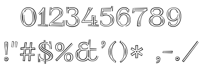 FoglihtenNo03 Font OTHER CHARS