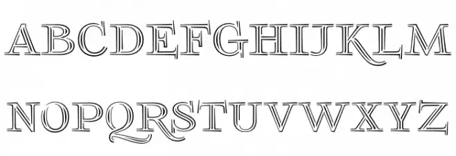 FoglihtenNo03 Шрифта ВЕРХНИЙ