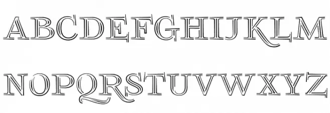 FoglihtenNo03 Шрифта ВЕРХНИЙ