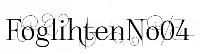 FoglihtenNo04  Descarca Fonturi Gratis