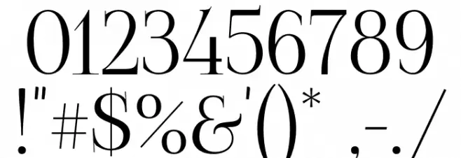 FoglihtenNo06 Font OTHER CHARS