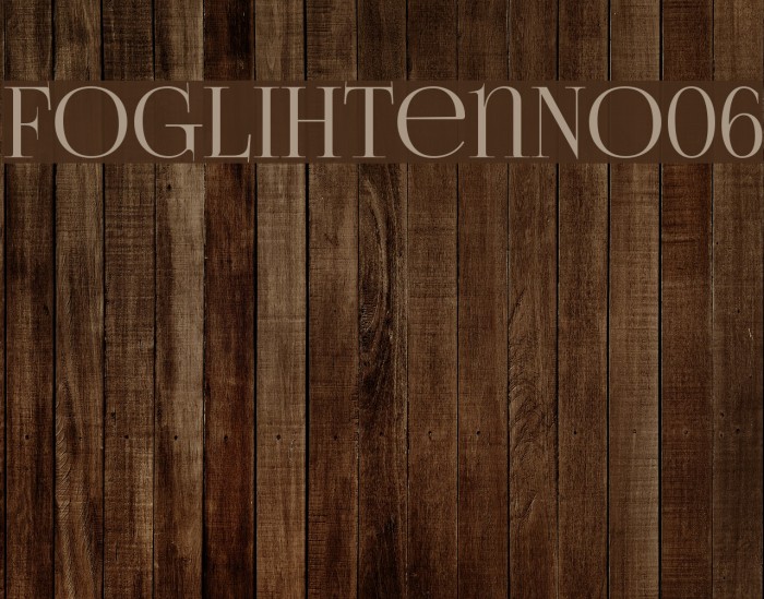 FoglihtenNo06 Fonte examples