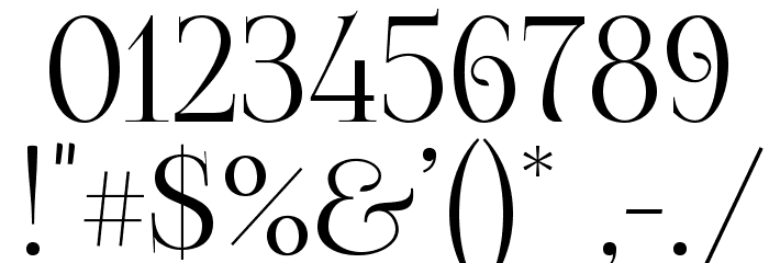 FoglihtenNo07 Font OTHER CHARS