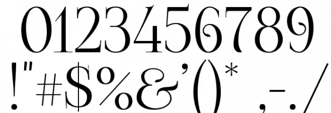 FoglihtenNo07 Font OTHER CHARS