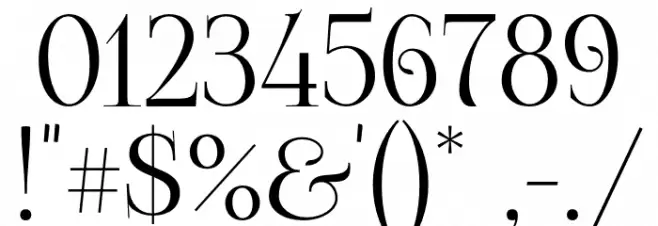 FoglihtenNo07 Font OTHER CHARS