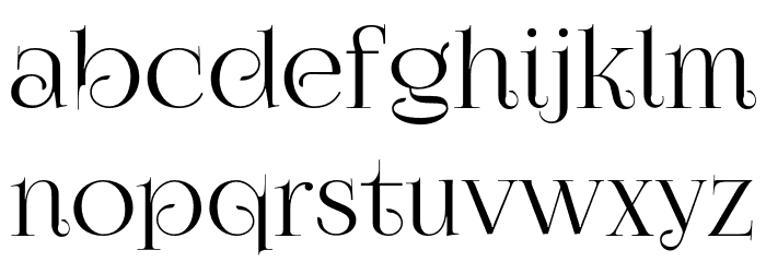 FoglihtenNo07 Font LOWERCASE