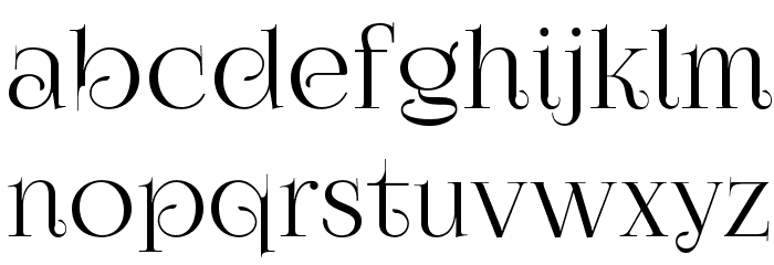FoglihtenNo07 Font LOWERCASE