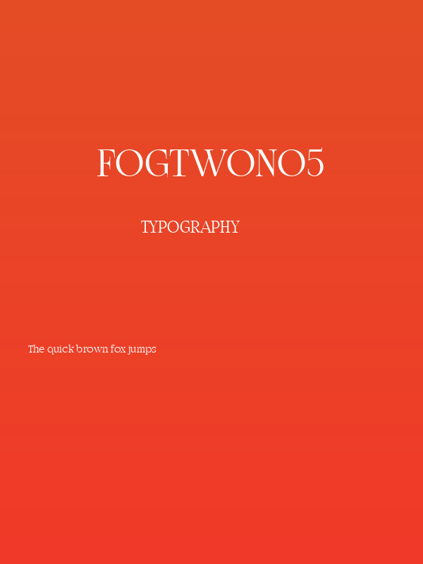 FogtwoNo5 Poster