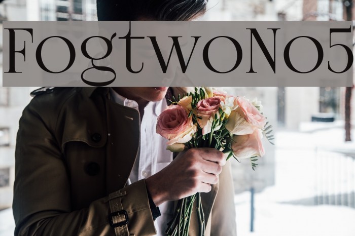 FogtwoNo5 Font examples