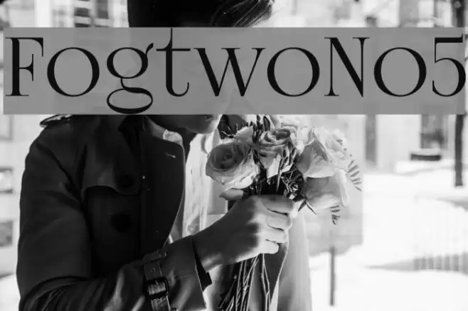 FogtwoNo5 Font examples