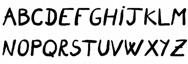 FoieCanape Font UPPERCASE