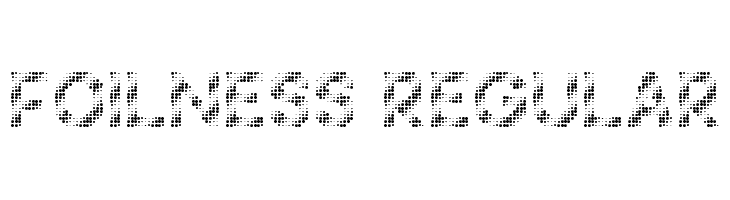 Foilness Regular Font