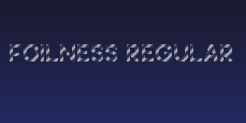 Foilness Regular Social Header