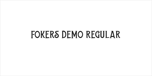 Fokers DEMO Regular Logo
