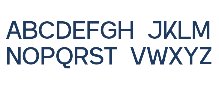FolareDemo Regular Uppercase