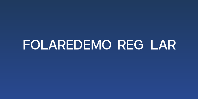 FolareDemo Regular Social Header
