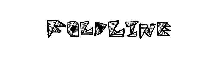 FoldLine  font caratteri gratis