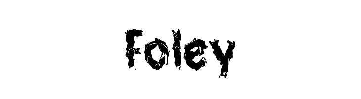 Foley  Frei Schriftart Herunterladen