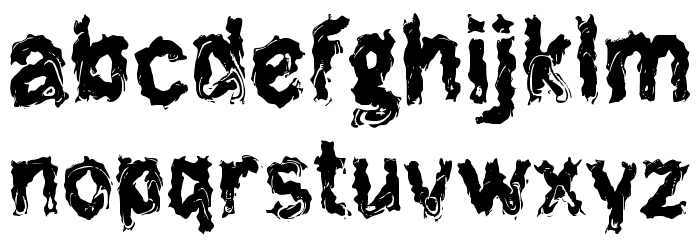 Foley Font LOWERCASE