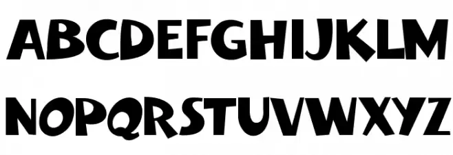 FoliaMix Schriftart Groß