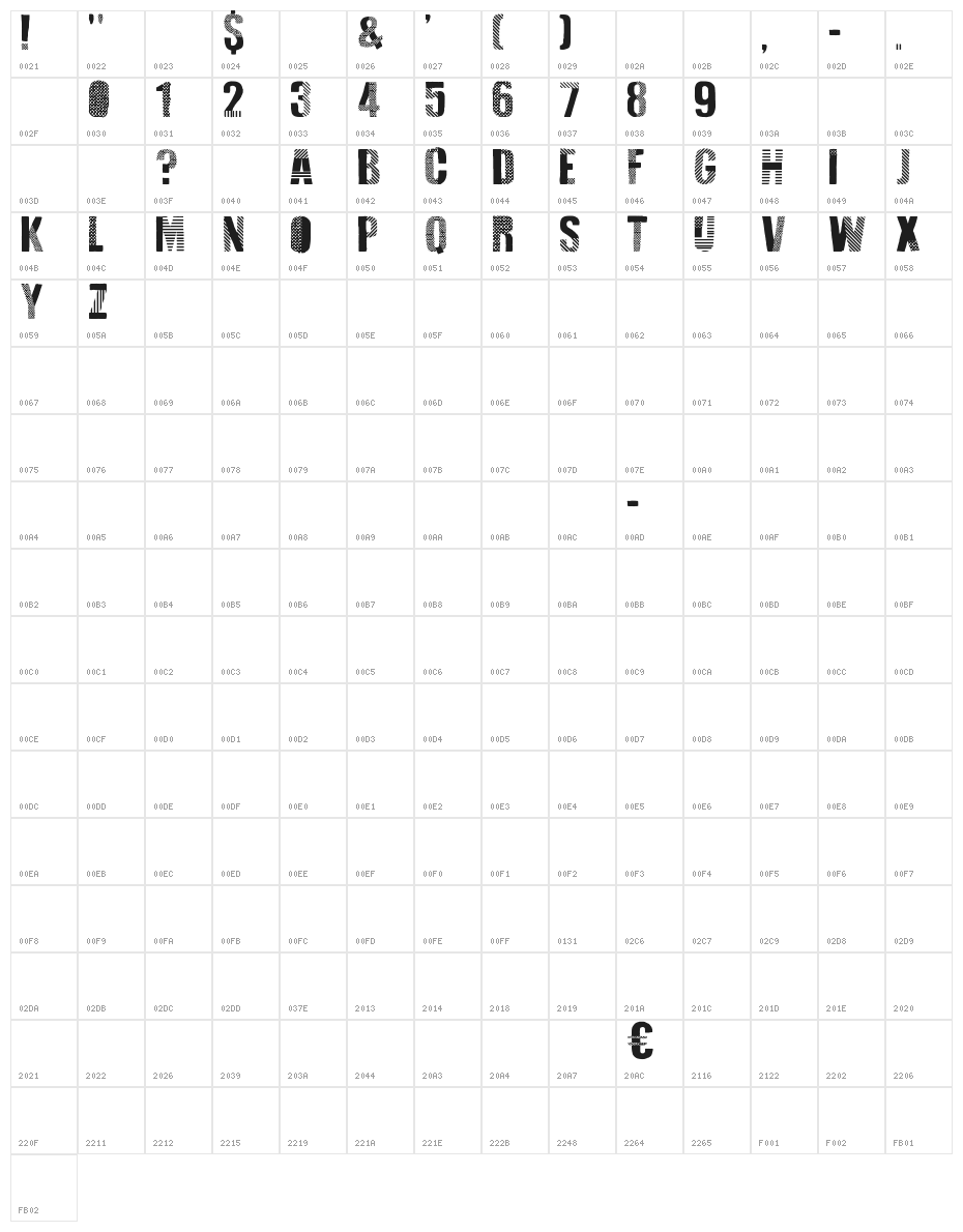 Folk Festival Character Map