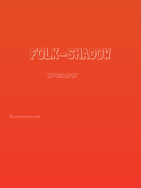 Folk-shadow Poster
