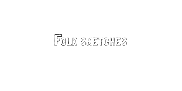 Folk sketches Logo