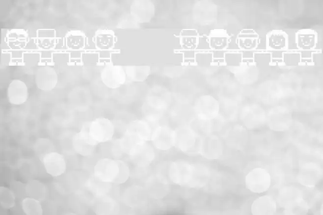 Folk white Font examples