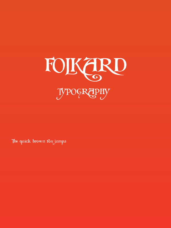 Folkard Poster