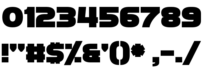 Folklore Font OTHER CHARS