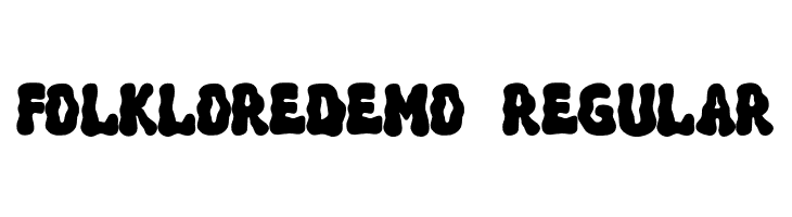 FolkloreDEMO-Regular  नि: शुल्क फ़ॉन्ट्स डाउनलोड