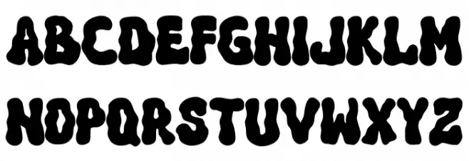 FolkloreDEMO-Regular 字体 大写