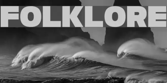 Folklore Font examples