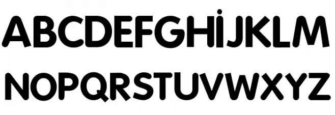 Folks-Bold フォント 大文字