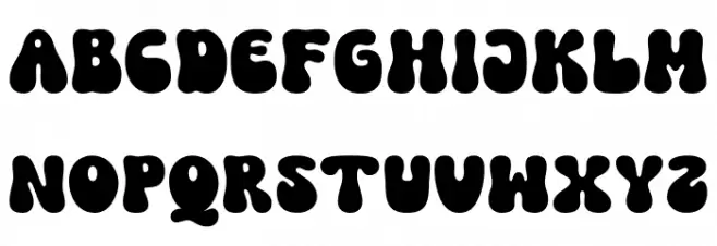 Folks Dreaming Regular 字体 大写