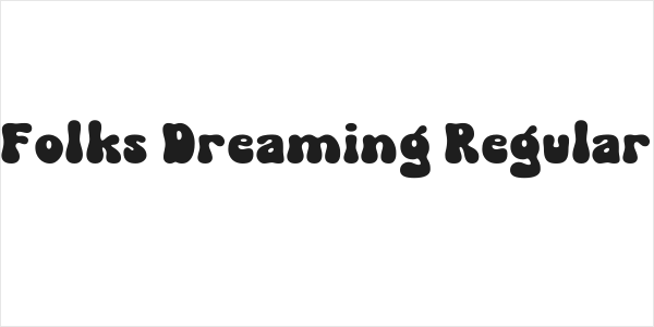 Folks Dreaming Regular Logo